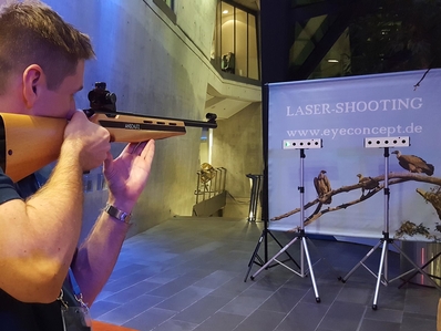 Laser Shooting Gallery