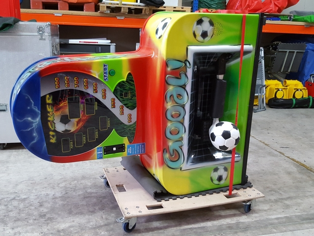 Powerkick,Schusskraftmesser, Fussball Simulator deals mieten, leihen